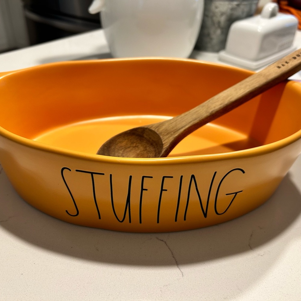 Rae Dunn Stuffing Dish- Thanksgiving